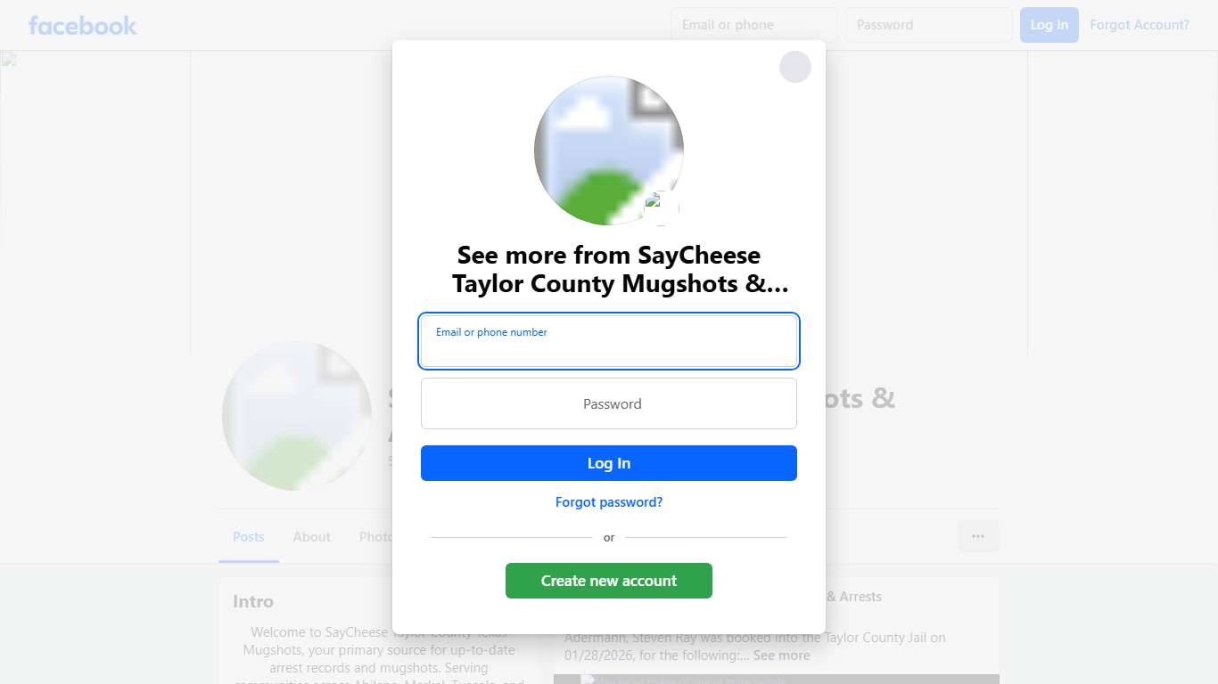 SayCheese Taylor County Mugshots & Arrests Abilene TX Facebook
